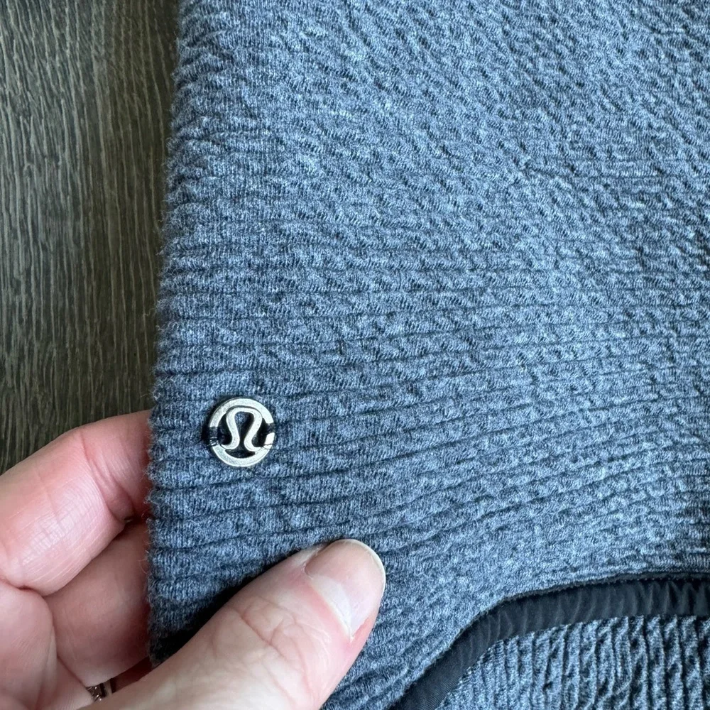 Lululemon On Repeat Dress in Heathered Core Dark Grey Size 6